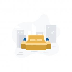 Queen Room with Two Queen Beds and City View - Low Floor